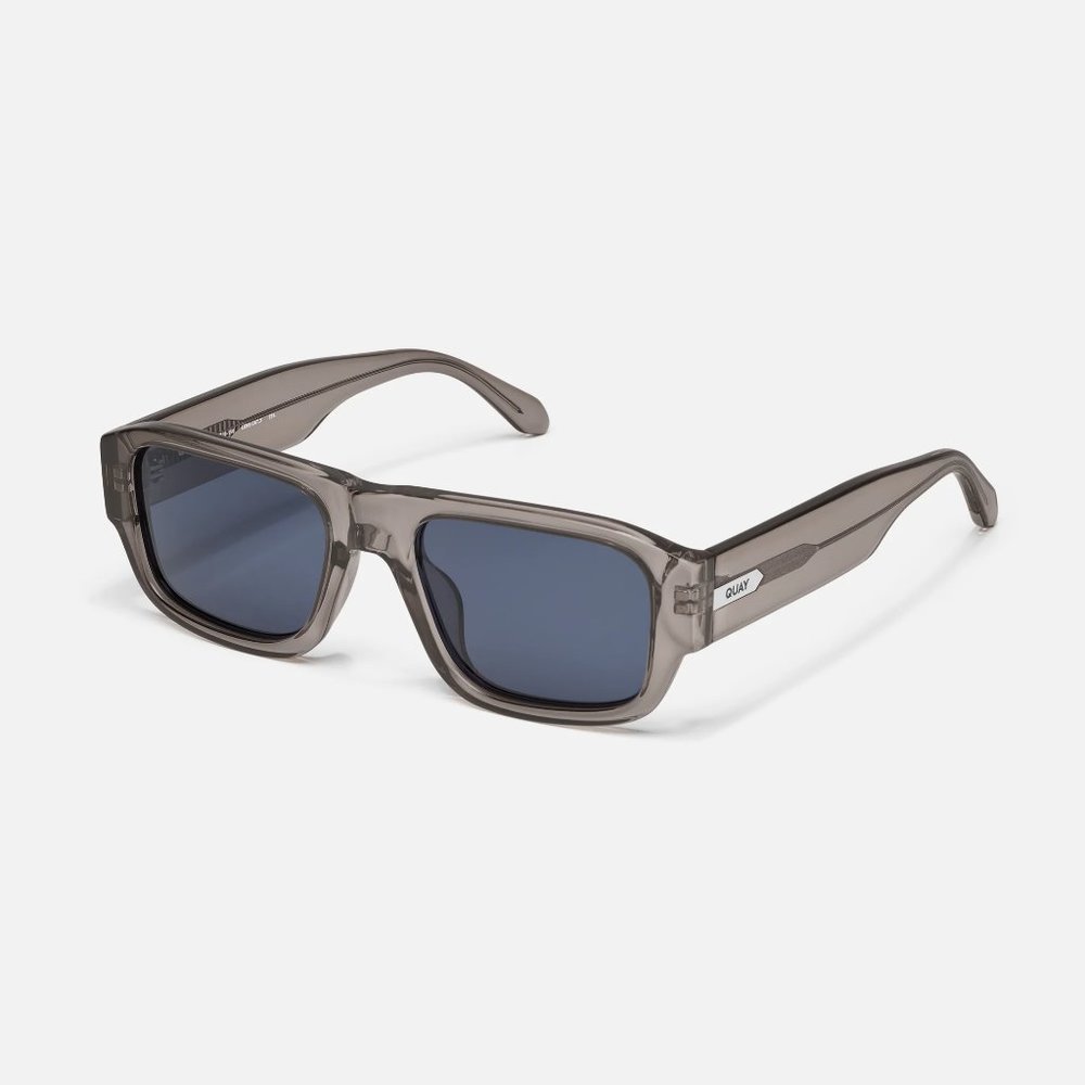 Quay Night Cap Navy Polarized Sunglasses - Picture 1 of 6